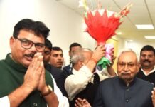 चुनाव से पहले सीएम नीतीश ने BJP की बढ़ा दी टेंशन! कुम्हरार विधानसभा से JDU ने ठोकी ताल! उम्मीदवार भी तय!